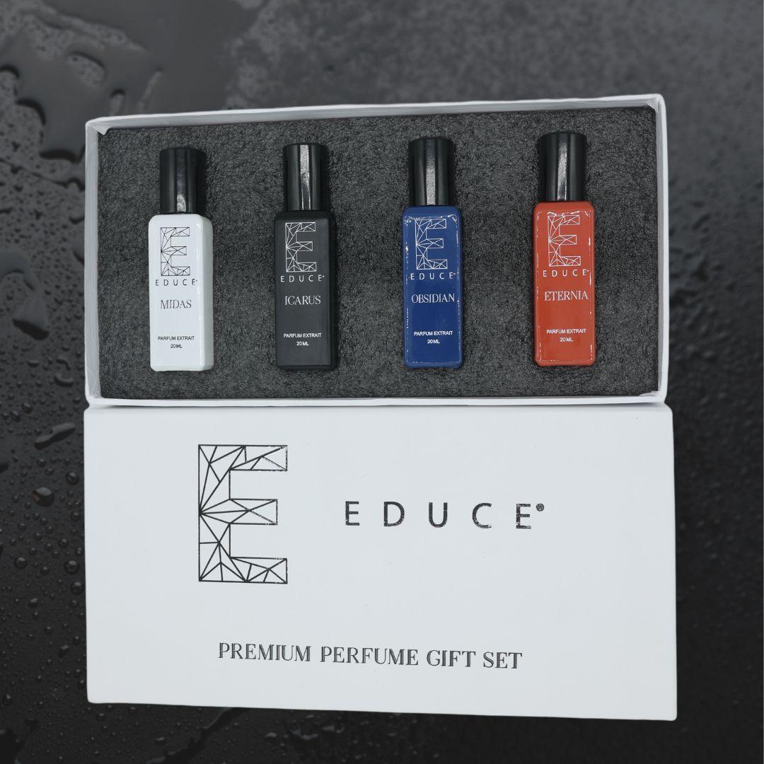 Gift Set of 4 Parfum Extrait - Educe India